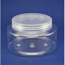 270ml oval empty cosmetic jar in plastic(FJ270-A)